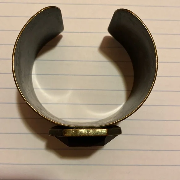 Vintage faux -Costume bracelet metal - Picture 2 of 7